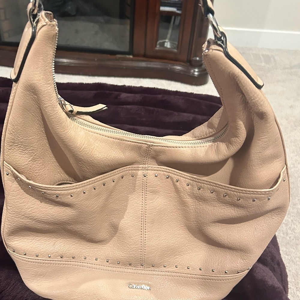 Tan Calvin Klein Purse - Picture 4 of 9